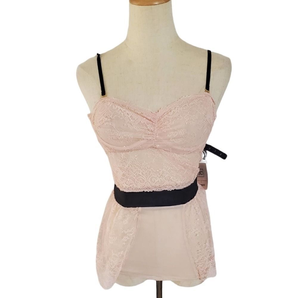 Triumph Helena Christensen Pink Lingerie Bodysuit NWT